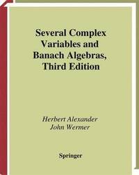 bokomslag Several Complex Variables and Banach Algebras
