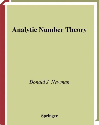 bokomslag Analytic Number Theory