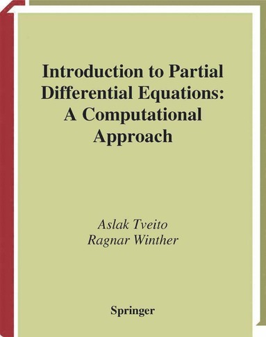 bokomslag Introduction to Partial Differential Equations