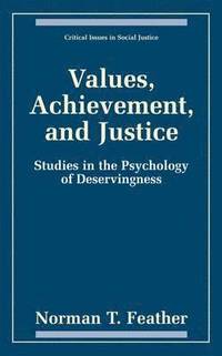 bokomslag Values, Achievement, and Justice