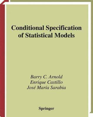 bokomslag Conditional Specification of Statistical Models