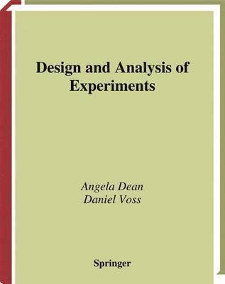 Design and Analysis of Experiments 1