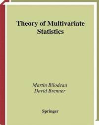 bokomslag Theory of Multivariate Statistics