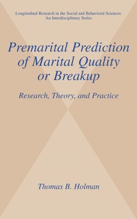 bokomslag Premarital Prediction of Marital Quality or Breakup