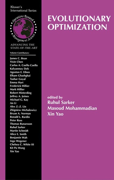Ruhul Sarker, Masoud Mohammadian, Xin Yao - Evolutionary Optimization, Häftad