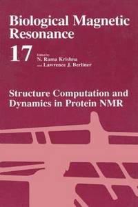 bokomslag Structure Computation and Dynamics in Protein NMR