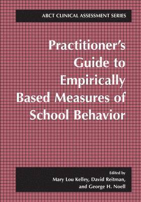 bokomslag Practitioners Guide to Empirically Based Measures of School Behavior