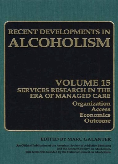Marc Galanter - Alcoholism, Häftad
