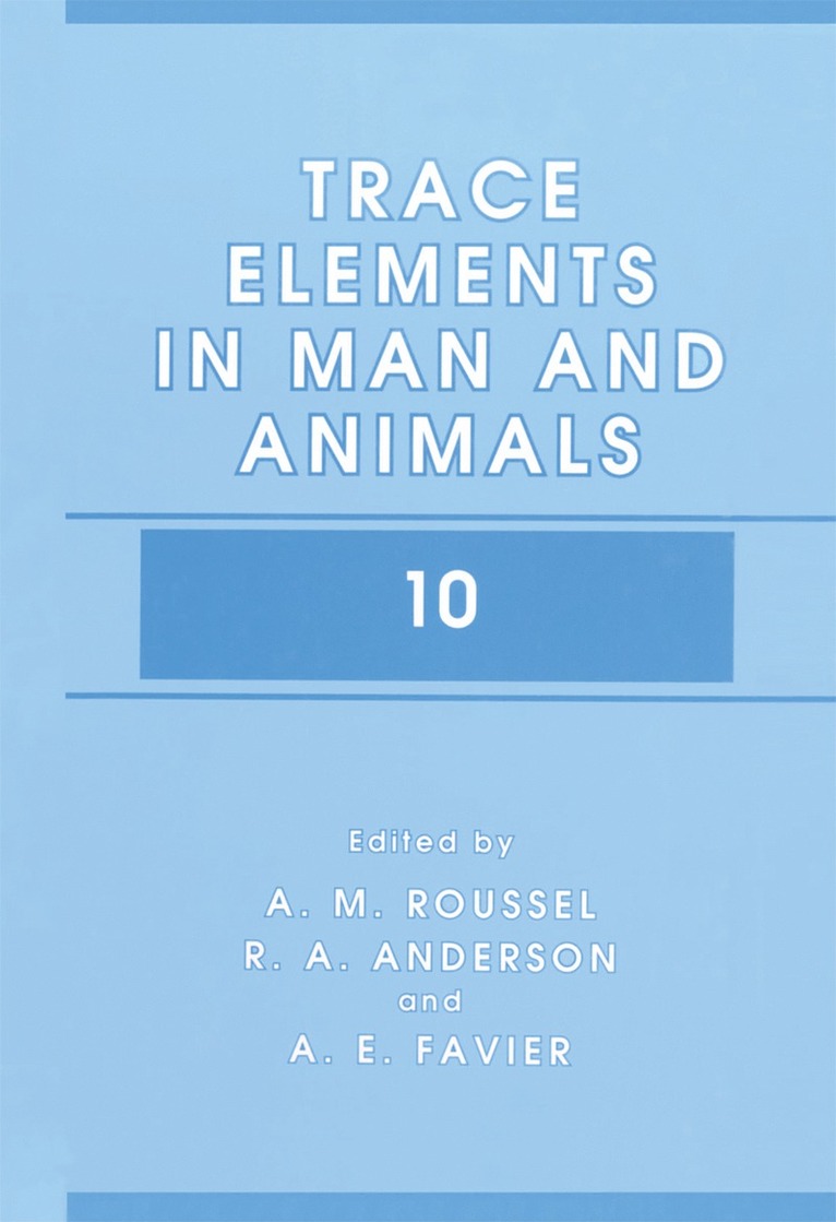 Trace Elements in Man and Animals 10 1