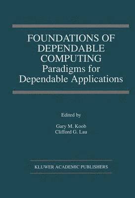 bokomslag Foundations of Dependable Computing