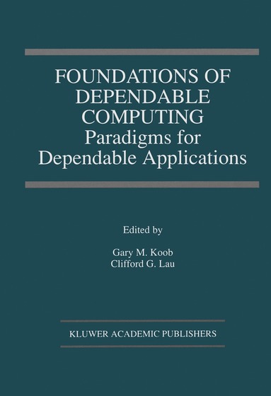 bokomslag Foundations of Dependable Computing