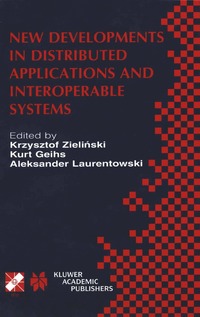 bokomslag New Developments in Distributed Applications and Interoperable Systems