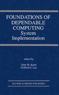 bokomslag Foundations of Dependable Computing