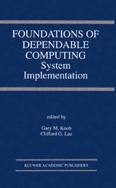 bokomslag Foundations of Dependable Computing