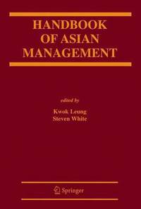 bokomslag Handbook of Asian Management