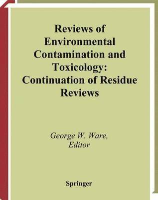 bokomslag Reviews of Environmental Contamination and Toxicology