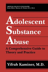 bokomslag Adolescent Substance Abuse