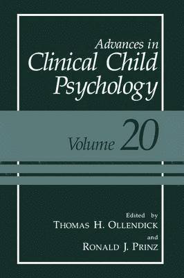 Advances in Clinical Child Psychology