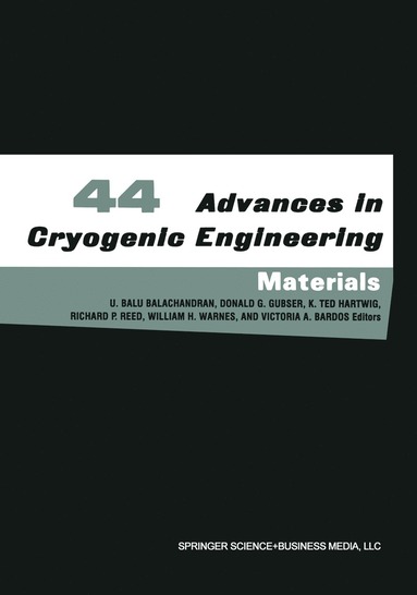 bokomslag Advances in Cryogenic Engineering Materials