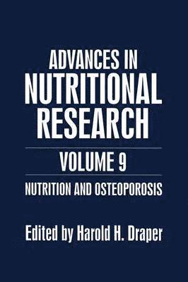 Nutrition and Osteoporosis 1