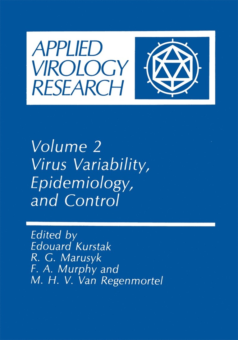 Virus Variability, Epidemiology and Control 1