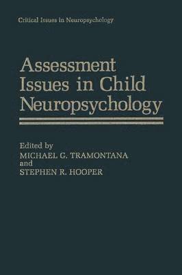Michael G. Tramontana, Stephen R. Hooper - Assessment Issues in Child Neuropsychology, Häftad