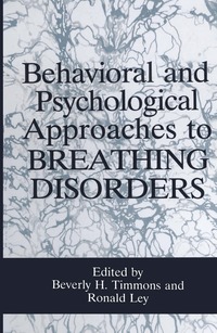 bokomslag Behavioral and Psychological Approaches to Breathing Disorders