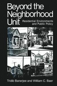 bokomslag Beyond the Neighborhood Unit
