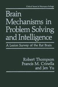 bokomslag Brain Mechanisms in Problem Solving and Intelligence