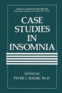 bokomslag Case Studies in Insomnia