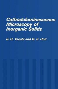 bokomslag Cathodoluminescence Microscopy of Inorganic Solids