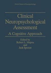 bokomslag Clinical Neuropsychological Assessment