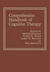 bokomslag Comprehensive Handbook of Cognitive Therapy