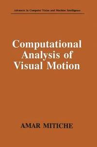 bokomslag Computational Analysis of Visual Motion