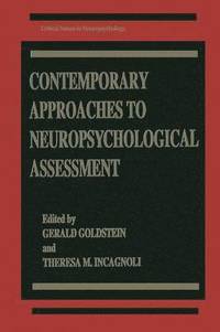 bokomslag Contemporary Approaches to Neuropsychological Assessment