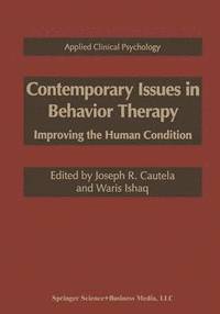bokomslag Contemporary Issues in Behavior Therapy