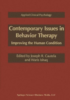 bokomslag Contemporary Issues in Behavior Therapy