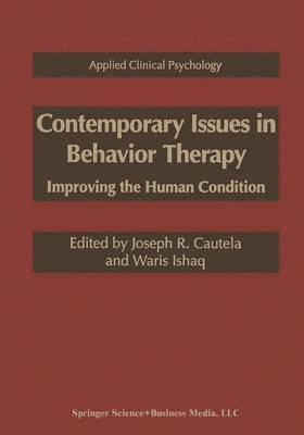 Contemporary Issues in Behavior Therapy 1