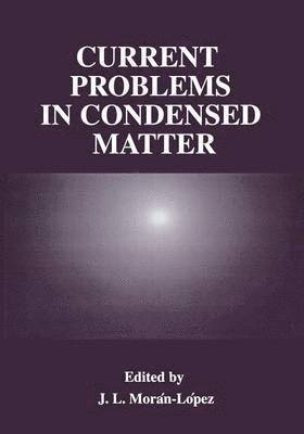 bokomslag Current Problems in Condensed Matter