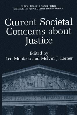 bokomslag Current Societal Concerns about Justice