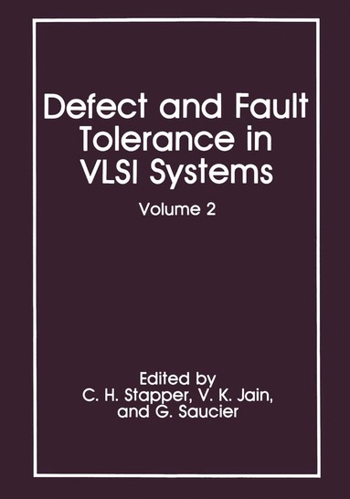 bokomslag Defect and Fault Tolerance in VLSI Systems