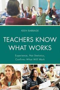 bokomslag Teachers Know What Works