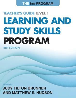 Judy Tilton Brunner, Matthew S. Hudson - hm Learning and Study Skills Program, Häftad