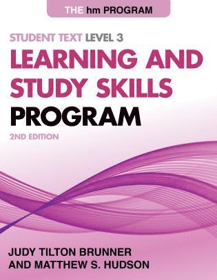 Judy Tilton Brunner, Matthew S. Hudson - HM Learning and Study Skills Program, Häftad