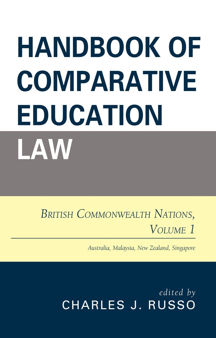Handbook of Comparative Education Law