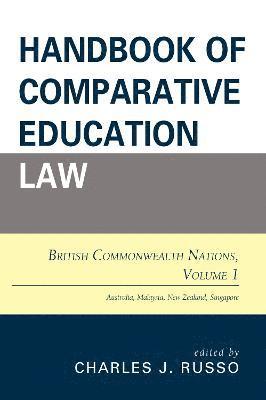 bokomslag Handbook of Comparative Education Law