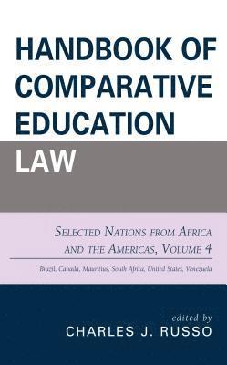Handbook of Comparative Education Law 1