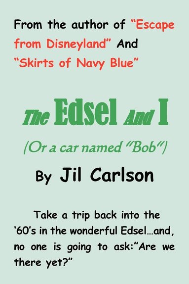 bokomslag The Edsel and I