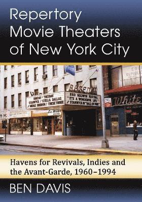 Ben Davis - Repertory Movie Theaters of New York City, Häftad