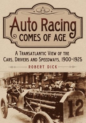 Auto Racing Comes of Age 1